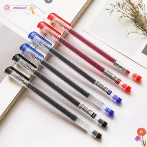 Bút Gel BEABOUT, Bút Chữ Ký Văn Phòng Phẩm Đầu Kim Cương, Đồ Dùng Học Sinh PC + ABS + AS Bút Trung Tính