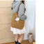 SQ11 Lưới Handmade Mùa Hè Dệt Túi Dành Cho Nữ Niche Mới Lười Túi Đeo Vai Móc Hoa Đi Biển Túi