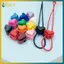 BVY 5 Cái / bộ Nút Kim Đan Nhiều Màu Sắc Hình Trái Tim Hai Lỗ Kim Đầu Bảo Vệ DIY Phụ Kiện Đan.