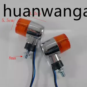 Ưu đãi đặc biệt Phụ kiện sửa đổi xe máy Retro Mini Turn Signal Prince Turn Signal Monkey Modified Turn Si