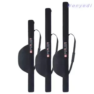 Túi cần câu WANYEDI, có dây đeo vai Túi cuộn dây câu gấp, Cần câu di động 118 / 128cm