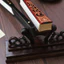 Giấy Cơm Quạt Gấp Rỗng Khắc Quạt Xương Thư Pháp Quảng Cáo Quạt Cổ Trống Gấp Quạt Quà Tặng Kinh Doanh Tre Làm TQXZ