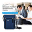 Túi đựng tài liệu Túi đựng hộ chiếu RFID đa chức năng Bàn chải chống trộm Túi đựng tài liệu Túi đựng thẻ vé nước ngoài Ví 6.7
