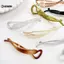 KUZHEN Tối Giản Xoắn Chuối Kẹp Đơn Giản Barrettes Đuôi Ngựa Giá Đỡ Kẹp Tóc Thanh Lịch Cho Nữ Bé Gái Phụ Kiện Tóc Thời Trang Quà Tặng HOT