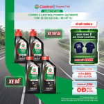 [BST Bác tài công nghệ] COMBO 2 Dầu nhớt xe máy Castrol POWER1 ULTIMATE 10W-30 (0.8L/1L) — ảnh 1