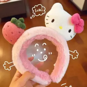 Rabu Cô Gái Nhỏ Hoạt Hình Sang Trọng Mũ Phong Cách Mới Hello Kitty Băng Đô Ngọt Ngào Tất Cả Trận Đấu 2026-6-8