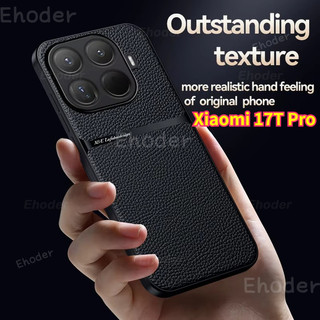 Dành Cho Xiaomi 17T Pro 17TPro 4G 5G 2026 Vỏ Điện Thoại Mềm Da Đơn Giản Cho Xiaomi17TPro Xiaomi17T TPU Ốp Lưng Chống Sốc Ốp Lưng