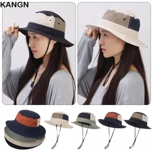 Mũ xô KANGN, Mũ ngư dân vành rộng chống tia cực tím, Mũ chống nắng khô nhanh lớn Mũ Panama thoáng khí Đi bộ đường dài