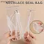 {AKIN} 10 / 20 Chiếc Túi Trang Sức PVC Trong Suốt Túi Bảo Quản Chống Oxy Hóa Cho Bông Tai Vòng Tay Nelace Hiển Thị Túi Paaging {a}