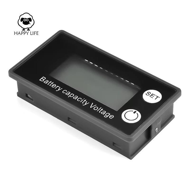 [xinggao.vn] Vôn kế pin DC 8-100V Chỉ báo công suất Đồng hồ đo công suất Lithium LiFePO4 Pin chì 12V 24V 48V Màn hình LCD
