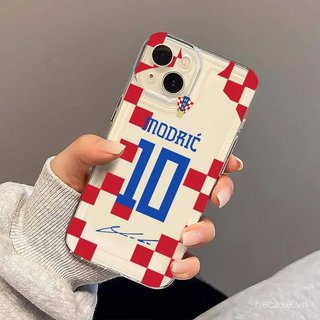 Ốp điện thoại trong suốt Xu hướng bóng đá phong cách mới Số 10 Thích hợp cho iPhone 17pro 16pro 17promax xr 11promax 11 12 13 14 promax 15promax 15 plus 12pro Vỏ chống sốc linh hoạt