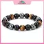 MYPANDA Vòng tay hạt đá Hematite từ tính Chăm sóc sức khỏe Nam châm Nam châm Trang sức giảm cân.