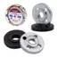 XUAN 2 chiếc Thép không gỉ Lo Nuts Mặt bích Đai ốc bên trong Bộ bên ngoài Máy mài góc Phụ kiện dụng cụ điện VN