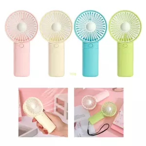 Quạt cá nhân cỡ bỏ túi btsg có điều khiển nút đơn Sử dụng 2 pin 3A để làm mát trong nhà và ngoài trời