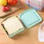 JCSYFAC Cơm Trưa Bánh Mì Nướng Bánh Sandwich Hộp Đựng Nhiều Màu Dung Tích Lớn Nhân Viên Văn Phòng Nhựa Bento Case Dễ Dàng Làm Sạch Nhẹ Di Động Mới
