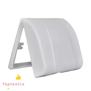 Hộp chống nước ổ cắm TOPTOOLCX, Vỏ bảo vệ công tắc nhựa treo tường, Nguồn cung cấp ổ cắm điện 86 loại Vỏ cắm điện Phòng tắm