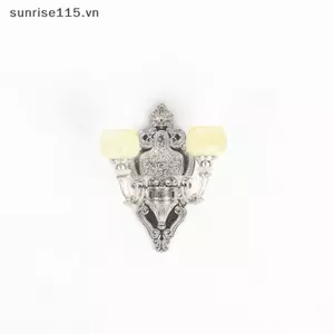 SRVN Nhà Chơi Đồ trang trí Cảnh Trang Trí Nhà Búp Bê Ánh Sáng Phụ Kiện Búp Bê Đèn Chùm Thu Nhỏ.