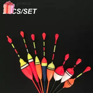 GAVESTO 2 Chiếc Phao Bobbers Thời Trang Trượt Trôi Ống Các Loại Kích Cỡ Nhẹ Dính Phao