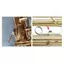 AIHOM M4 Vít Đồng Thau 10x8x4mm Bộ 2 Chiếc Cho Bb Trumpet Alto Horn Dễ Dàng Lắp Đặt Bộ Dụng Cụ Sửa Chữa Nhạc Cụ,