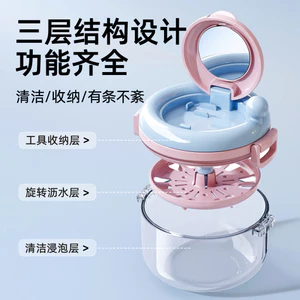 Hộp Nẹp Vô Hình Di Động Di Động Chỉnh Nha Hộp Đựng Nhỏ Thoáng Khí Chỉnh Nha Giả Hộp Bảo Quản CHWI