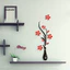 Linh hồn| Retro Bình Hoa Họa Tiết Cây Hoa DIY Phòng Nhà Trang Trí TV Arcylic 3D Dán Tường