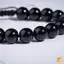 Vòng tay chăm sóc sức khỏe bằng đá Obsidian tròn thời trang Vòng tay giảm cân chăm sóc sức khỏe mới