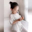 Bộ Đồ Ngủ Lụa Băng Cho Bé Gái 2025 Bộ Đồ Ngủ Mỏng Phong Cách Trẻ Em Modal Loungewear Trung Nhỏ Quần Áo Trẻ Em Phong Cách Dễ Thương
