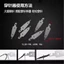 Cross Stitch Threader Phụ Kiện Hướng Dẫn Sử Dụng Kim Lãnh Đạo Thép Tấm Sắt Móc Ren Chữ Thập Kim Lãnh Đạo L6HK