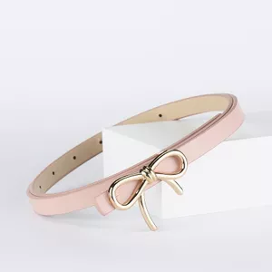 Nơ Ngọt Ngào Trang Trí Đơn Giản Cao Cấp Thắt Lưng Tất Cả Trận Đấu Nút Chụp Đầm Thời Trang Thắt Lưng Nữ 6.11