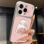 Ốp lưng iPhone Họa tiết da mạ họa tiết đầu bếp Hello Kitty iPhone 17 16 15 14 13 12 11 Pro Max Plus Max