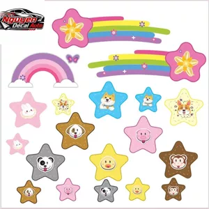 Tem dán xe điện K1, V1, VC, GR55 thời trang hình sticker chống nước cao cấp, không ảnh hưởng màu sơn xe
