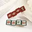 Mô Phỏng Mới Kẹp Tóc May Mắn Nổ Kẹp Quốc Gia Hợp Thời Trang Kẹp Tóc Ngộ nghĩnh Phụ Kiện Tóc Kẹp Tóc Kẹp Bên YT61