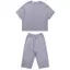 Shop Vừa Lớn Trẻ Em Bộ Đồ Ngủ Trẻ Em Vừa Lớn Trẻ Em Thường Ngày Tay Ngắn Ice Silk Homewear Phù Hợp Với Mùa Hè Mỏng Hai Mảnh Phù Hợp Với