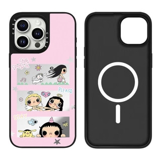 Túi Từ Tính Bé Gái Gương Thỏ Ốp Lưng Điện Thoại Cứng Cho iPhone 17 Pro Max 17 Air 16 Plus 15 14 13 12 11 Vỏ Chống Sốc