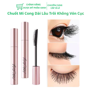 Chính Hãng Chuốt Mi mascara màu đen chống thấm nước và mồ hôi Lâu trôi chuốt dài dày và cong mi dễ sử dụng