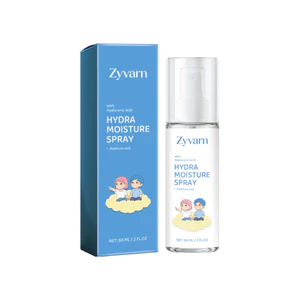 Xịt dưỡng ẩm Zyvarn Hydra 60ml - Xịt dưỡng ẩm mặt Hyaluronic Acid để dưỡng ẩm tức thì & khóa ẩm