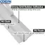 <cosyh>Weatherproof 6m Self Adhesive Foam Seal Strip for Door and Window Noise Blocking