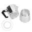 Tấm lọc đệm bằng thép không gỉ TRTR Thiết kế chống rò rỉ với 2 vòng Gel silicon cho máy pha cà phê Espresso thay thế VN