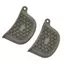 TRTR 1 Kẹp Chịu Nhiệt Silicon Chống Trơn Trượt Tay Cầm Chống Bỏng Kẹp Nồi Nhiệt Nơ Lò Vi Sóng Găng Tay Tiện Ích Nhà Bếp VN