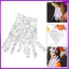 Tiệc Sequin Găng Tay Lấp Lánh Cho Người Lớn Ánh Sáng Ảo Thuật Gia Lạ Mắt Nữ Trang Phục Kim Cương Giả