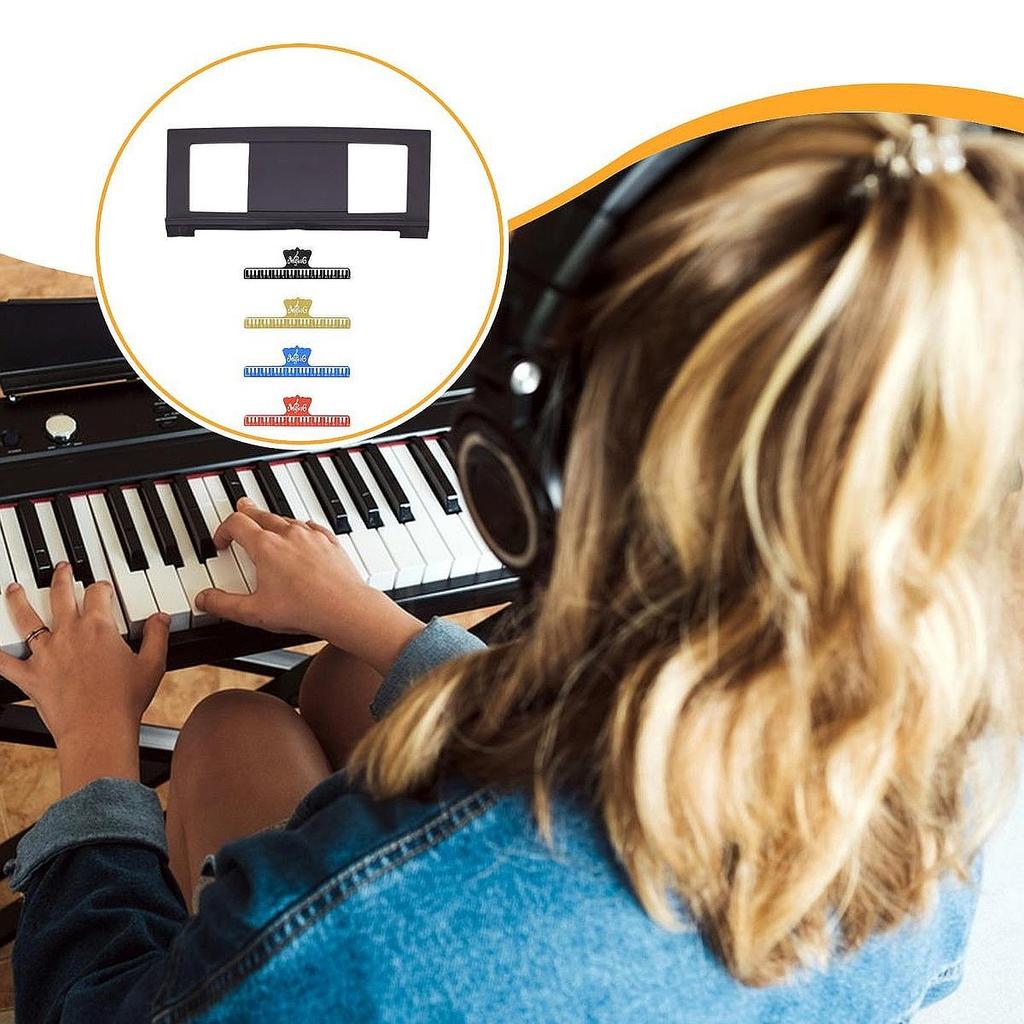 Giá đỡ điểm nhạc để bàn cho bàn phím Piano Giá đỡ tài liệu an toàn cho bảng nhạc và sách