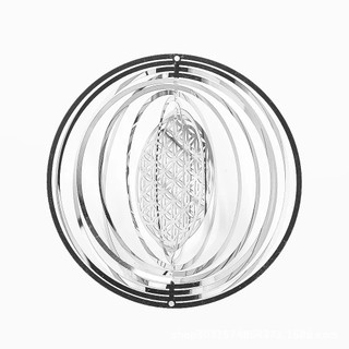 Phong Cách Sáng Tạo 3d Ba Chiều Xoay Chuông Gió Đồ Trang Trí Bắc Âu Mandala Đời Hoa Nhà Ban Công Treo Trang Trí H5RD