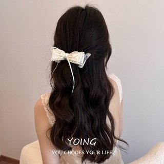 Yoing / Gentle Sweet Girl Bow Kẹp chuối lớn