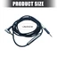 Thay thế tai nghe NAMA Cáp 3 5mm có Mic nội tuyến và điều khiển âm lượng cho HD598 599 HD558 HD518 HD599 HD569 HD6
