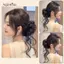 AqToCna Móng Vuốt Tự Nhiên Kẹp Lông Tơ Tổng Hợp Tóc Bun Cho Dễ Dàng Updo Nhanh Lộn Phong Cách Cho Nữ AqToCna