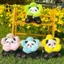 Dễ Thương Ngồi Gấu Trúc Sang Trọng Búp Bê Móc Khóa Mặt Dây Chuyền Hương Vị Hoa Mũ Búp Bê Học Túi Mặt Dây Chuyền Quà Tặng