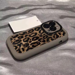 Ốp Điện Thoại Họa Tiết Da Báo Cao Cấp Cho IPhone 16 16Pro 16Plus 11 12mini 13Pro Max 14Plus 15Pro XR XS Max 7 8 Plus