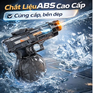 Đồ Chơi Phun Nước Điện Tự Động Có Đèn LED, Pin Sạc – Hồ Bơi & Biển Mùa Hè