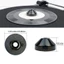 Vinyl Record LP45 RPM Bàn Xoay Adapter Máy Hát Âm Thanh Chuyển Đổi Đế Cho 7 Inch EP Ghi Gramophone Đen
