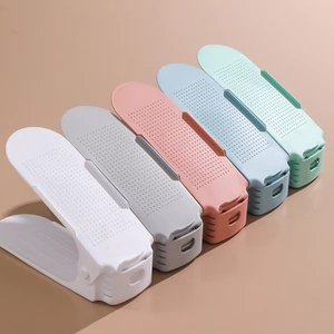Giá Để Giày Hiện Đại Đơn Giản Giá Để Giày Hai Lớp Tích Hợp Có Thể Điều Chỉnh Giá Để Giày Nhựa Tiết Kiệm Không Gian EJP7
